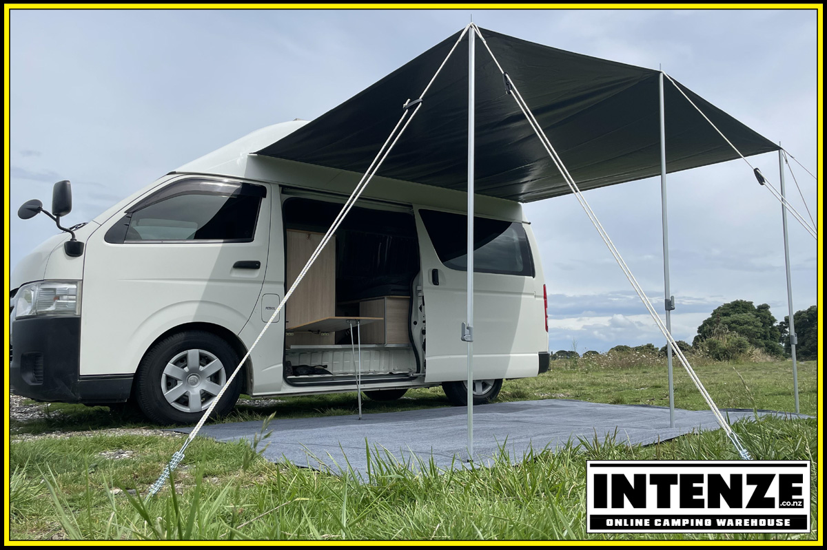 600g PVC 3.0m x 2.5m Shade / Porch Shelter Awning view 2