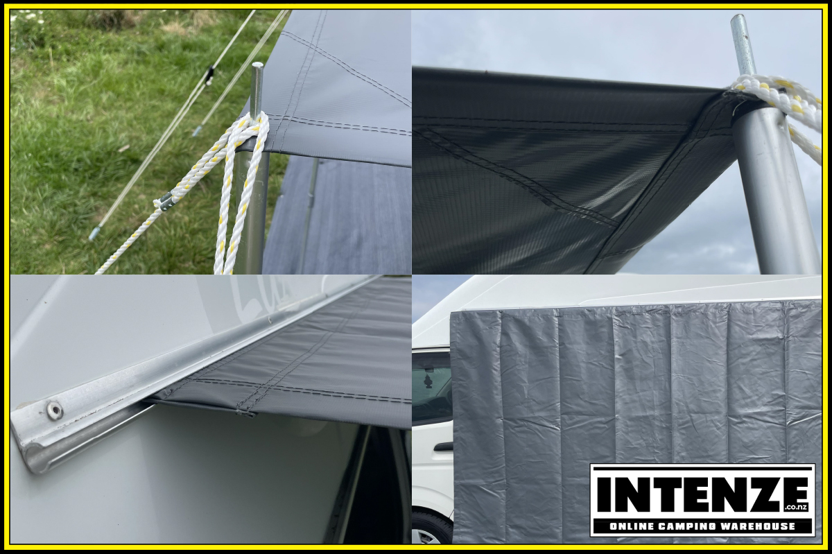 600g PVC 3.0m x 2.5m Shade / Porch Shelter Awning view 8