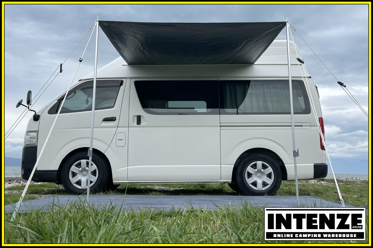 600g PVC 2.0m x 2.0m Shade/Porch Shelter Awning