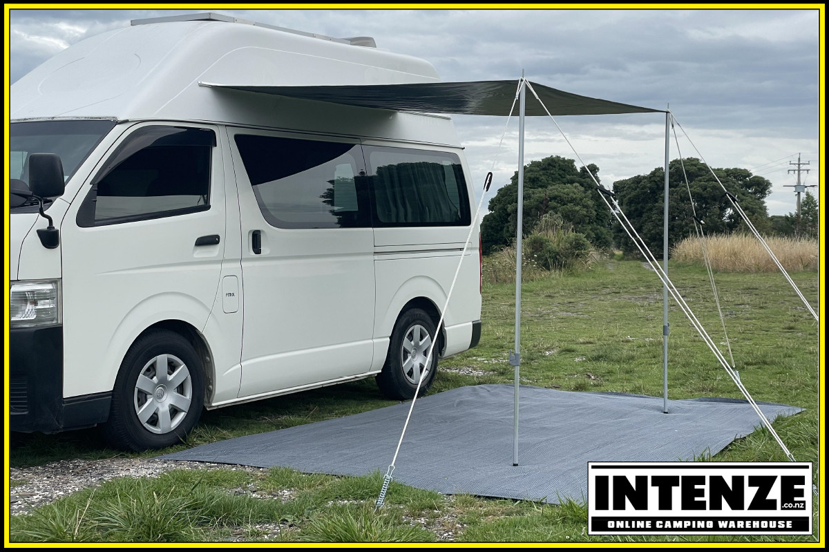 600g PVC 2.0m x 2.0m Shade/Porch Shelter Awning view 2