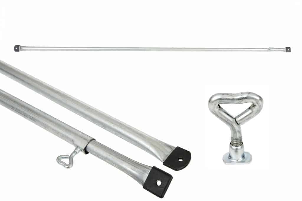 Adjustable Aluminium Awning Spreader Pole 2.75m Eye to Eye