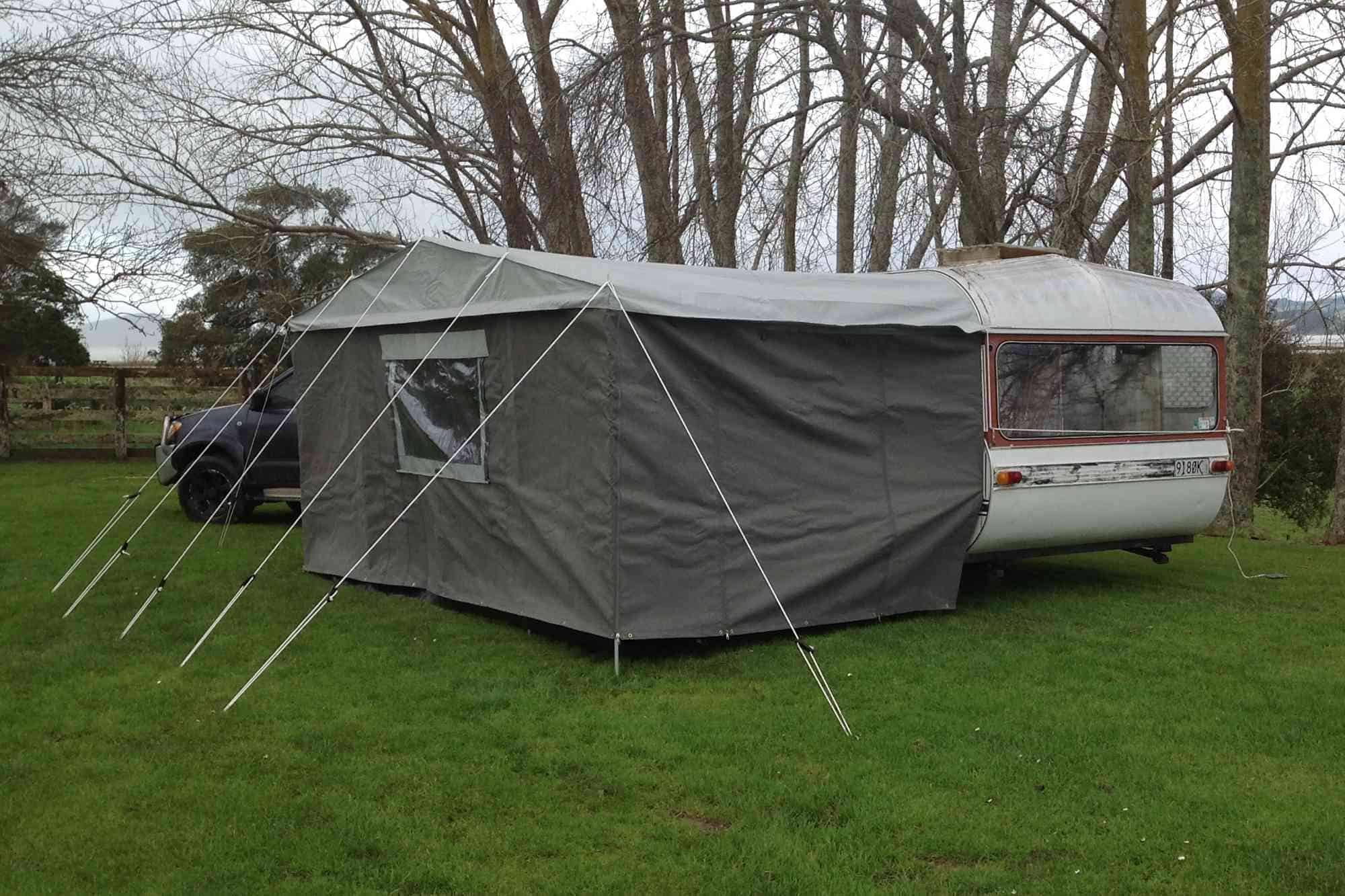 Awning for Liteweight 1700 Caravan with Detachable walls view 2