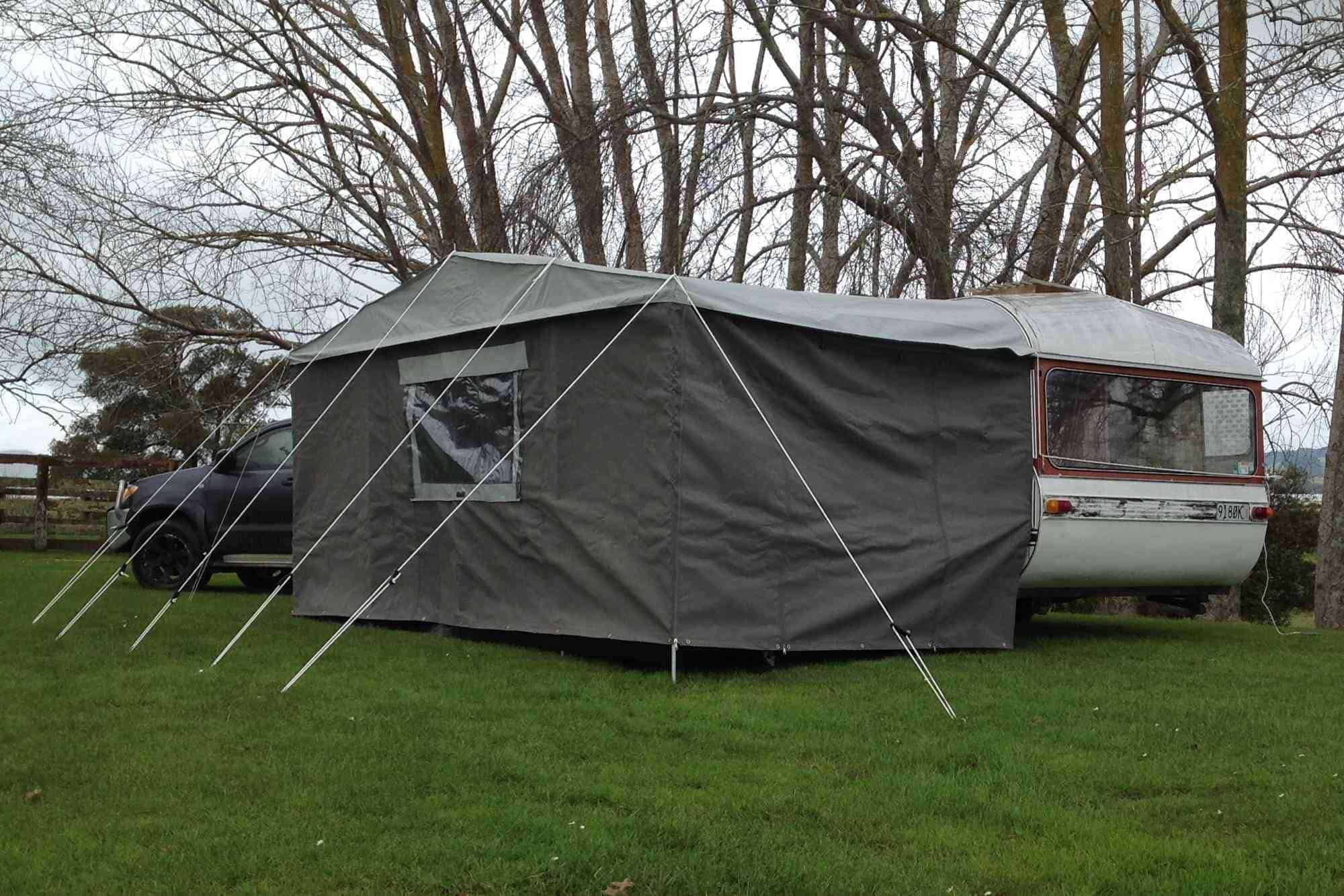Awning for Liteweight 1700 Caravan with Detachable walls view 3