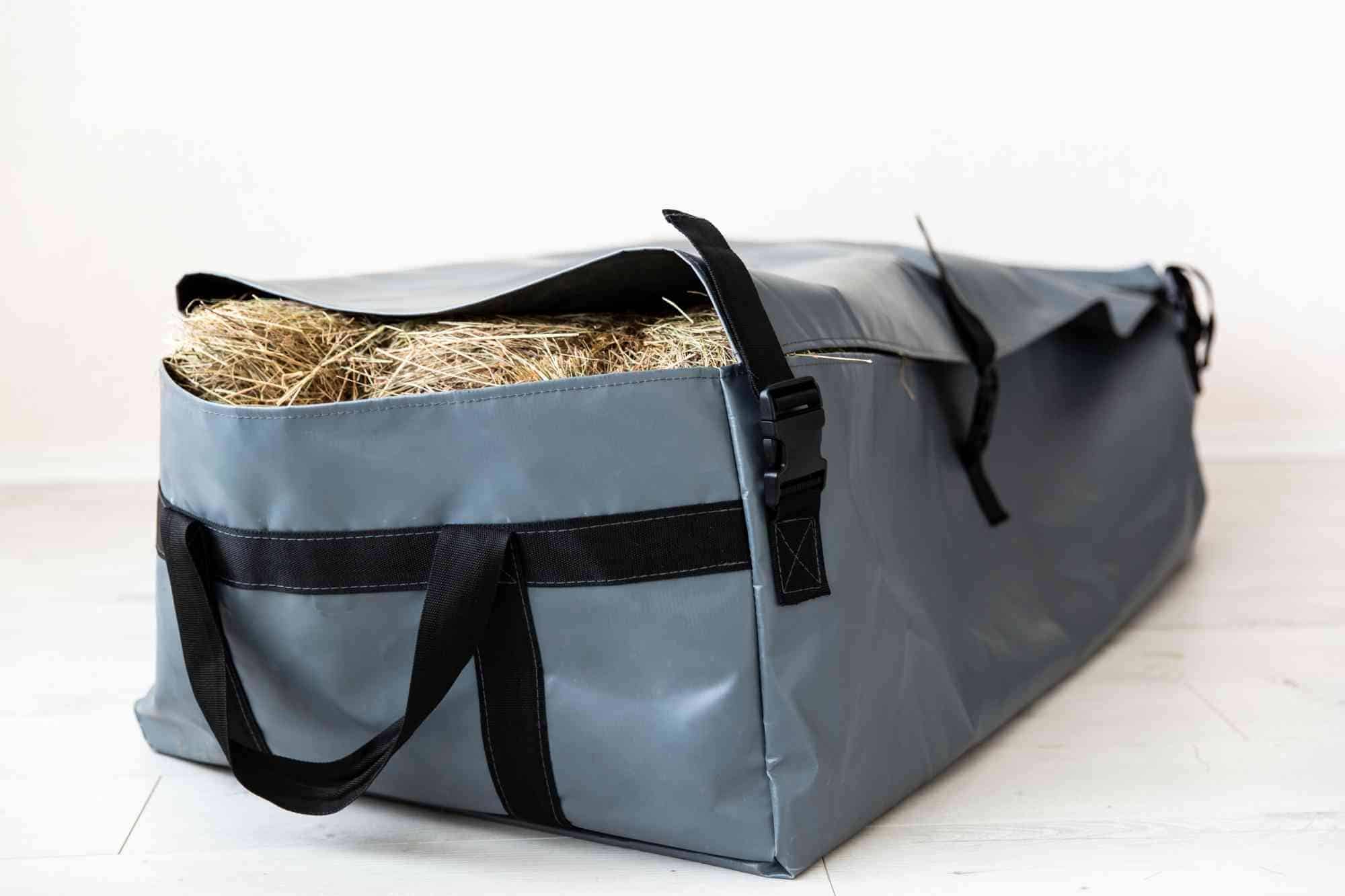 Hay Bale Transport Bag - Heavy Duty 600g PVC view 2