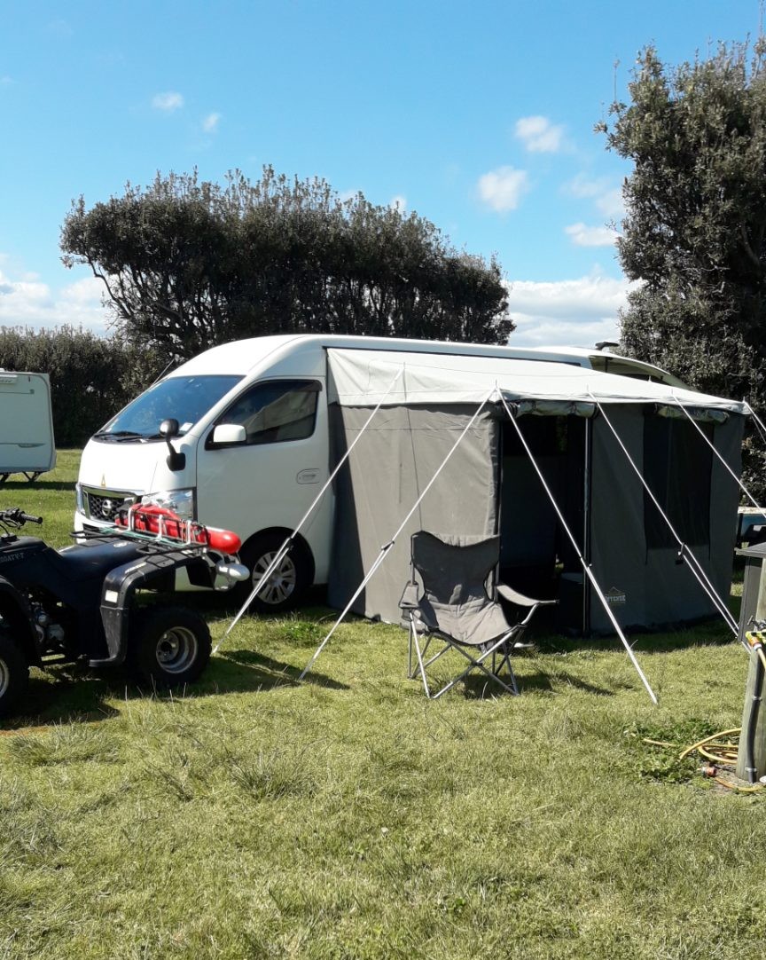 Heavy Duty Canvas Awning for Campervans & Certain Poptops view 2