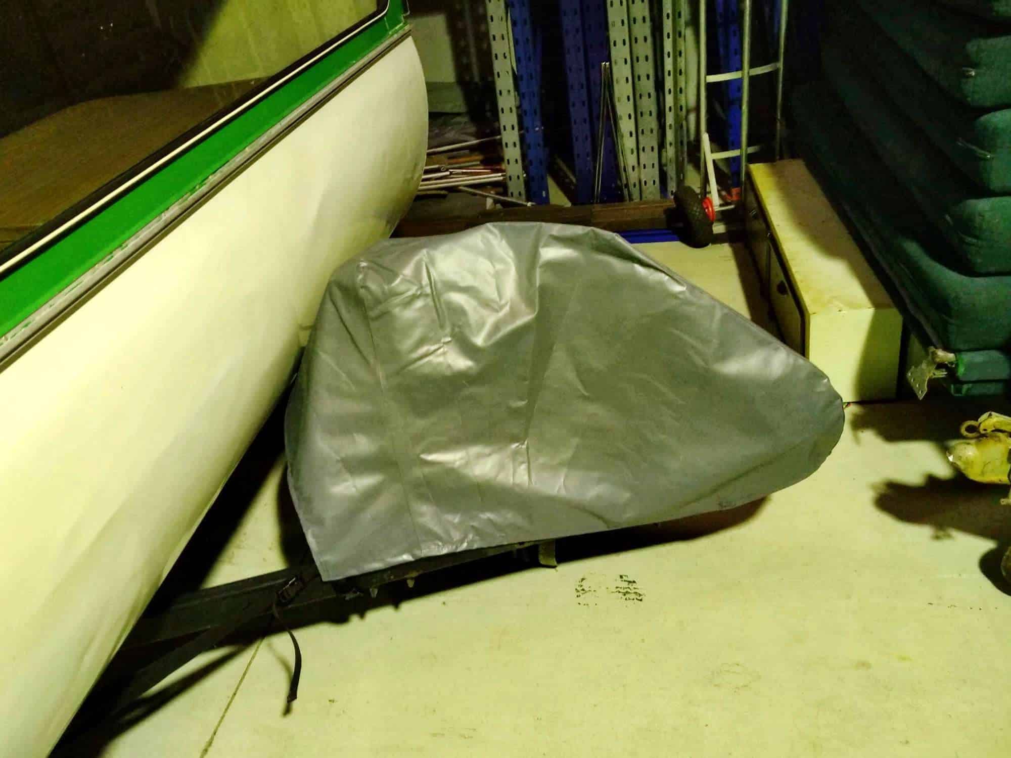 Heavy Duty PVC Caravan Draw Bar Cover