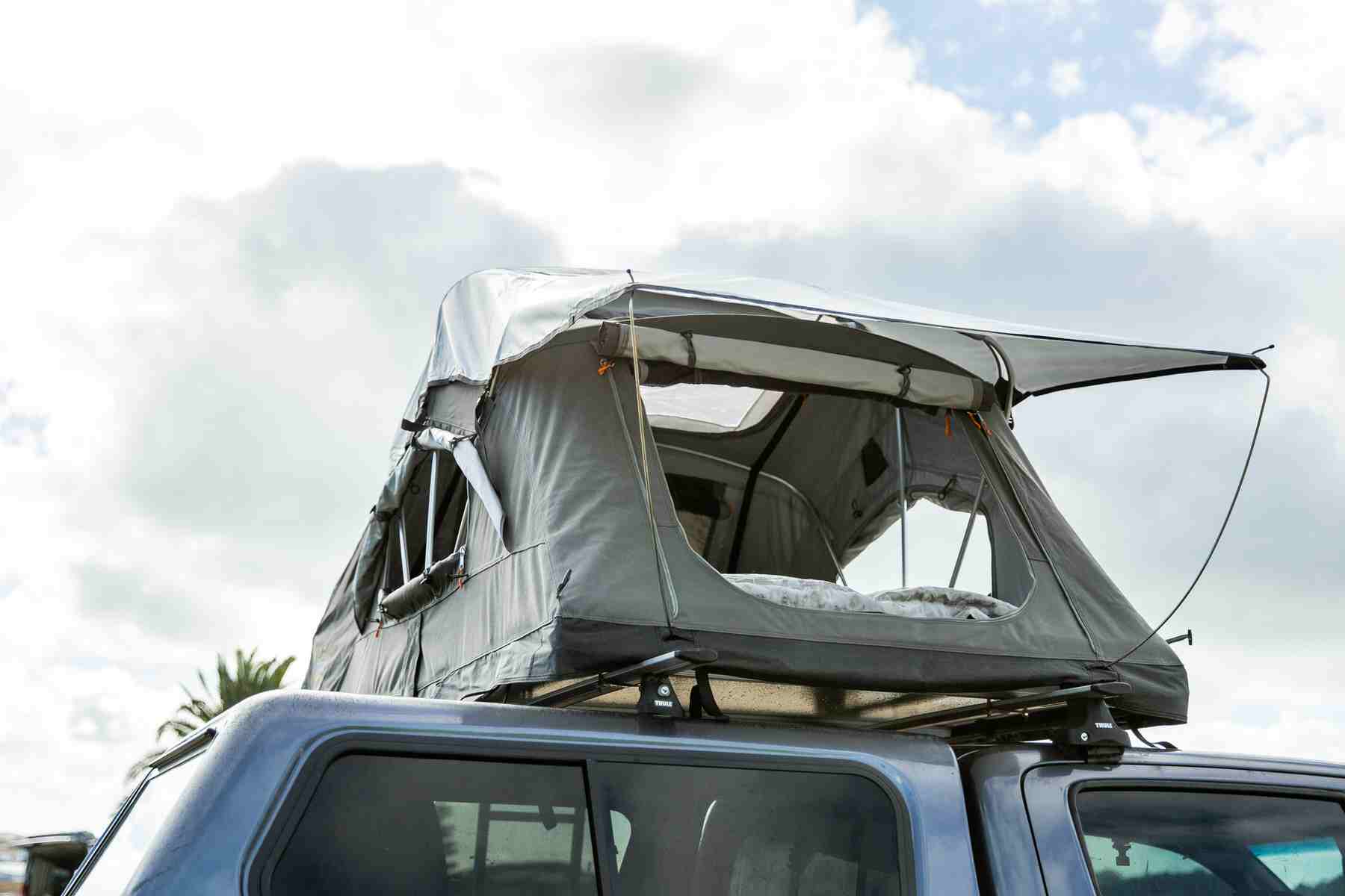 Luxmore Family Roof Top Tent - All Olive Green, Tent, Fly, Annex, Ladder Extension - 2022 view 11