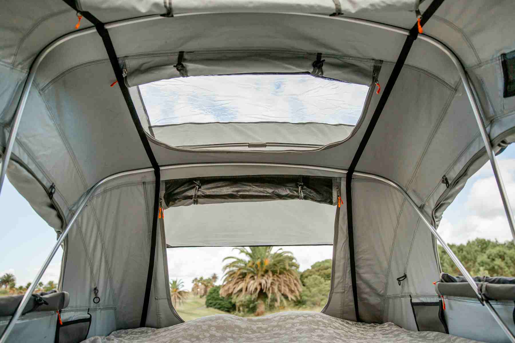 Luxmore Family Roof Top Tent - All Olive Green, Tent, Fly, Annex, Ladder Extension - 2022 view 27
