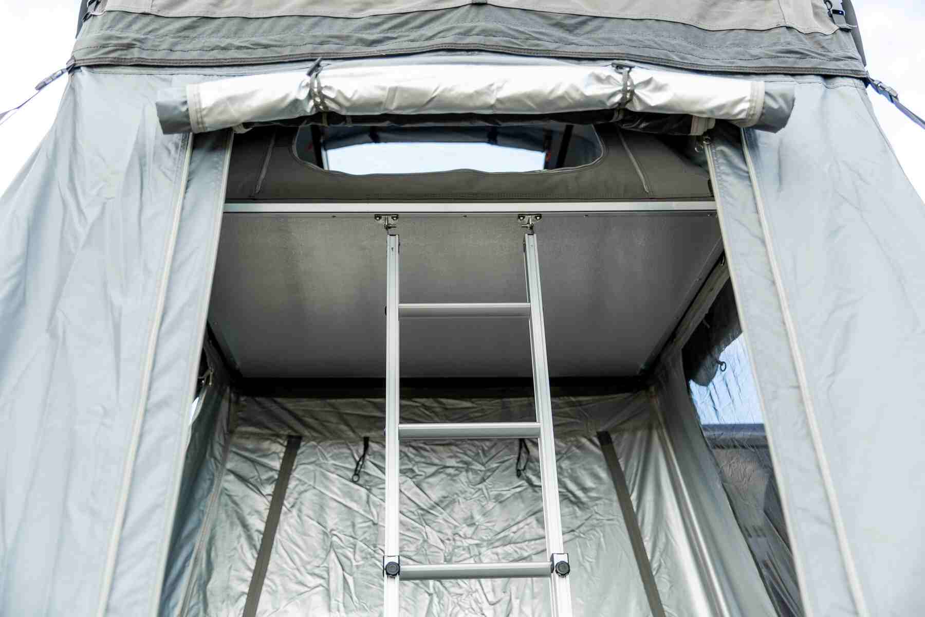 Luxmore Family Roof Top Tent & Lower Annex - Grey w/Grey Fly - 2022 view 13