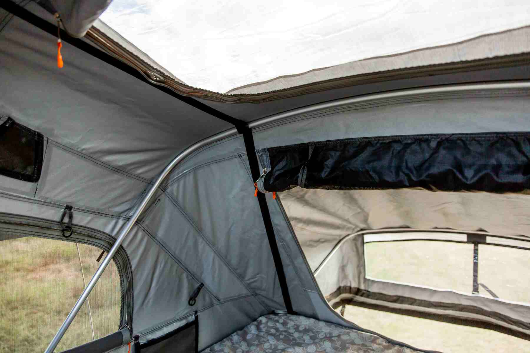 Luxmore Family Roof Top Tent & Lower Annex - Grey w/Grey Fly - 2022 view 21