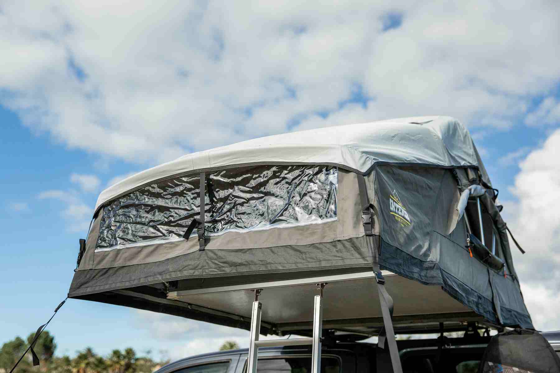 Luxmore Family Roof Top Tent & Lower Annex - Grey w/Grey Fly - 2022 view 9