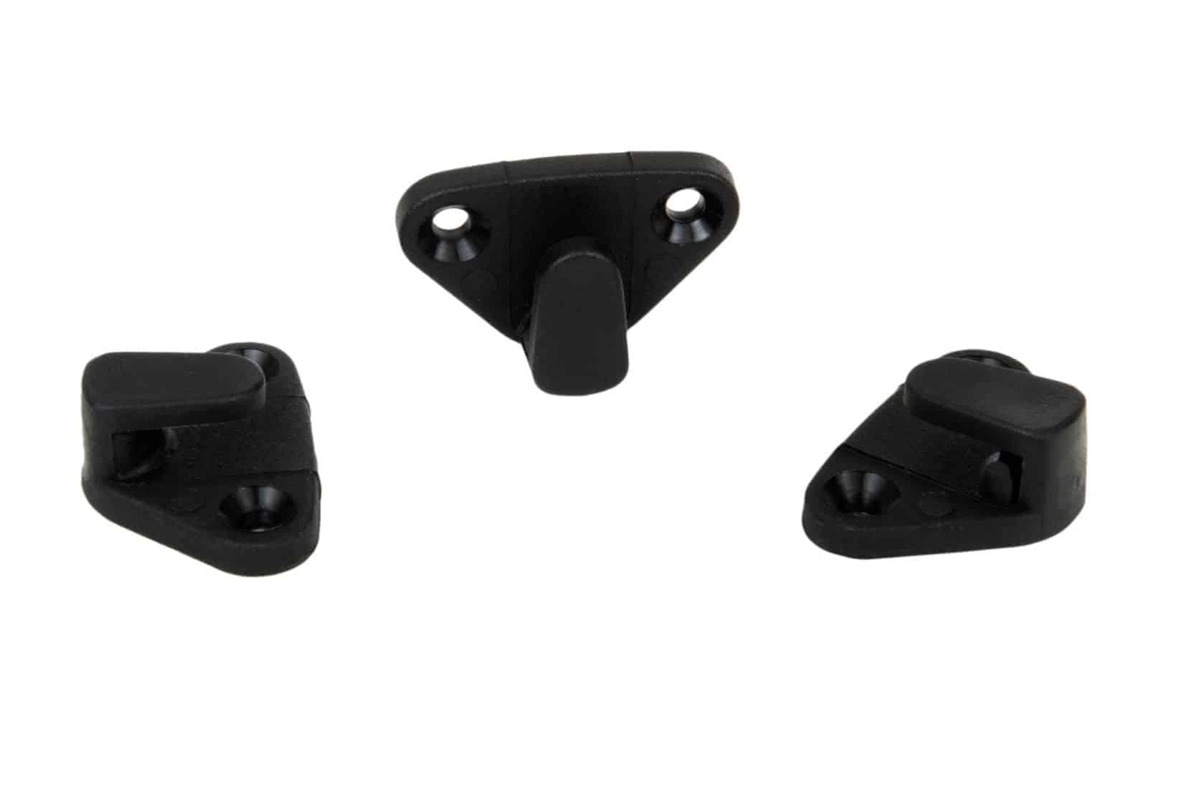 Nylon Lashing Hook - Black or White - Each view 3