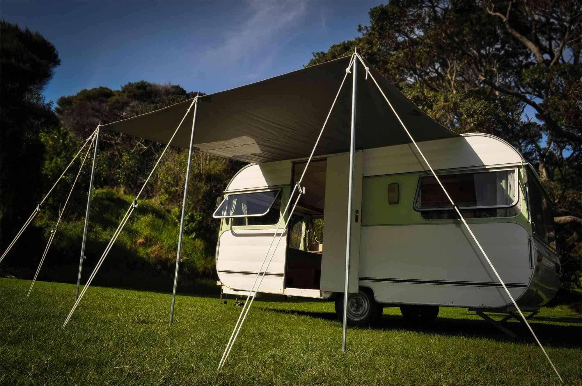 Shade-Roof Awning 3.0m x 2.5m Dark Grey view 3