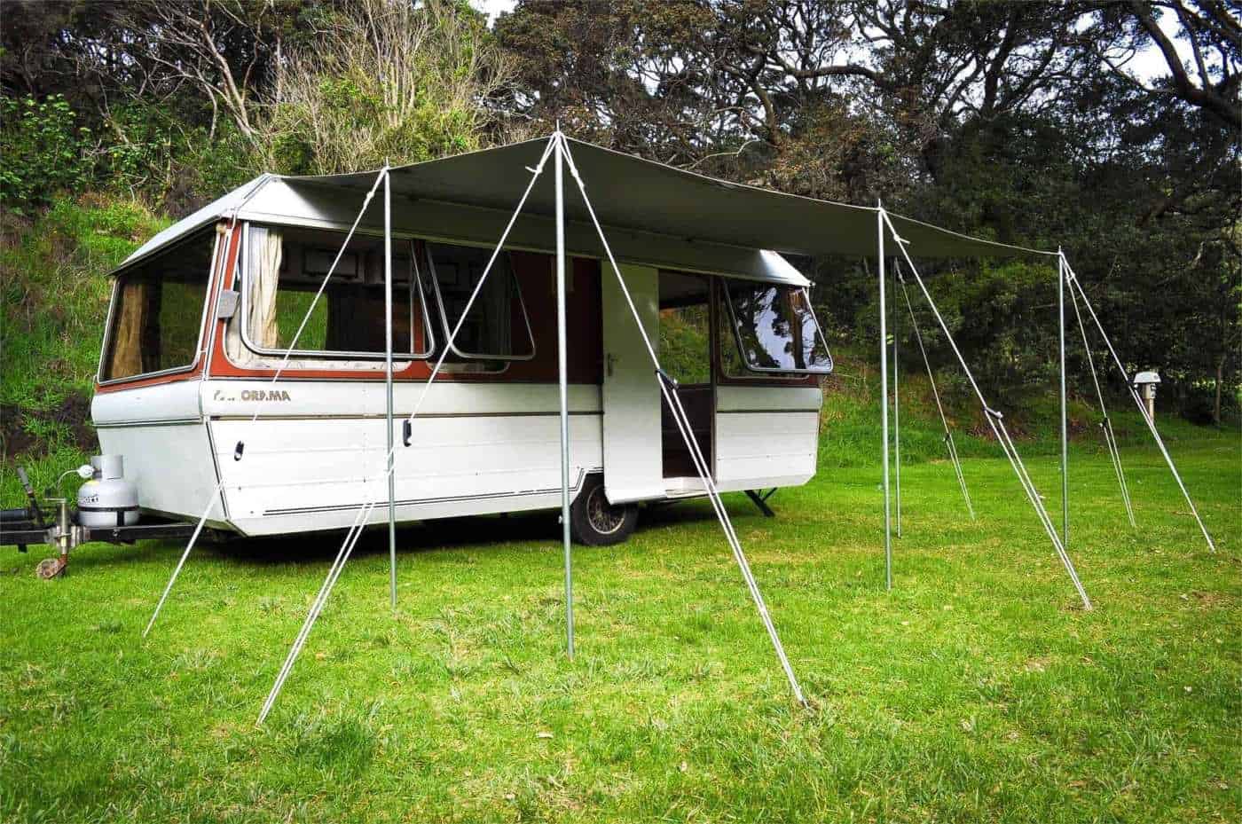 Shade-Roof Awning 4.0m x 2.5m Dark Grey