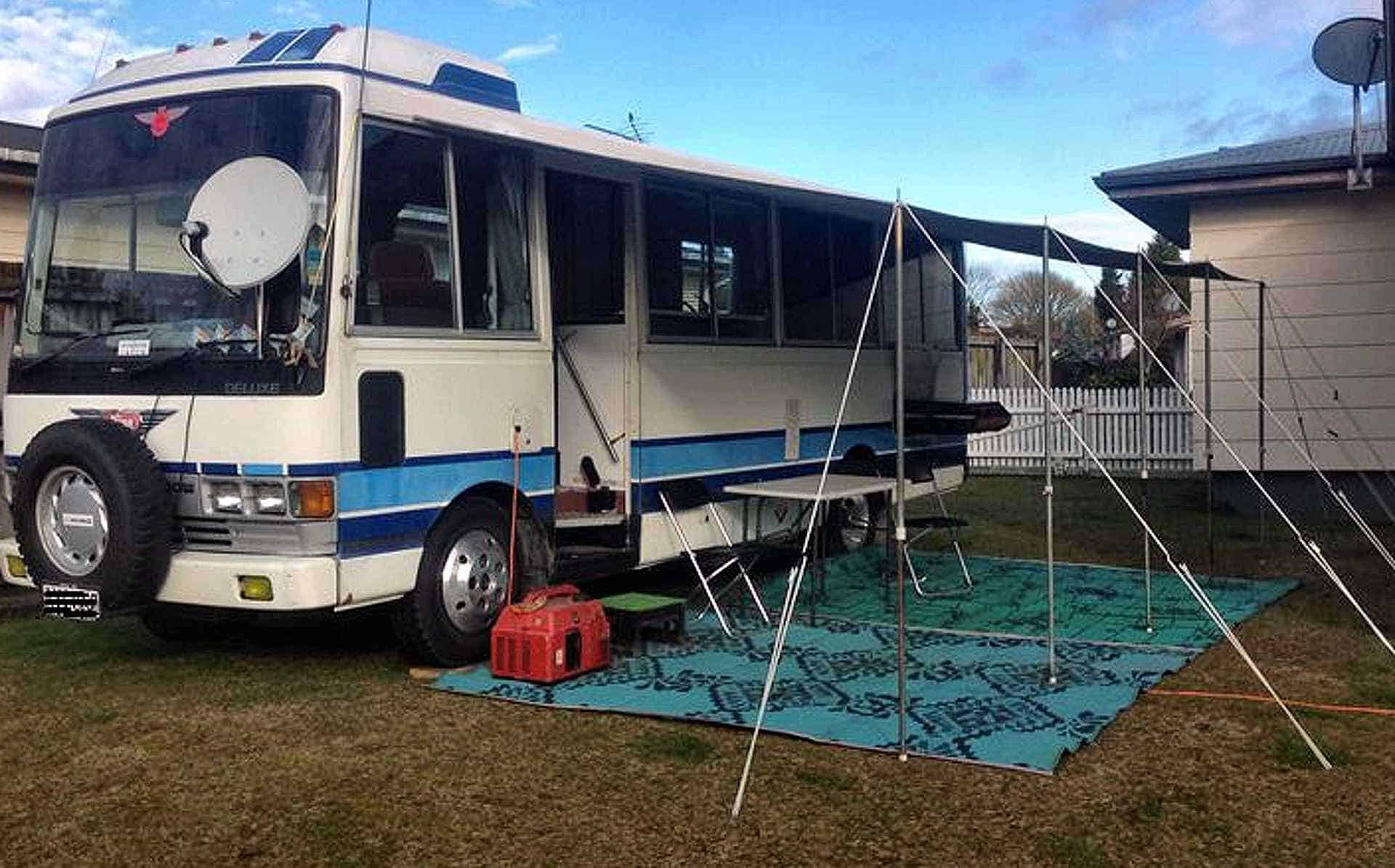 Shade-Roof Awning 5.0m x 2.5m Dark Grey