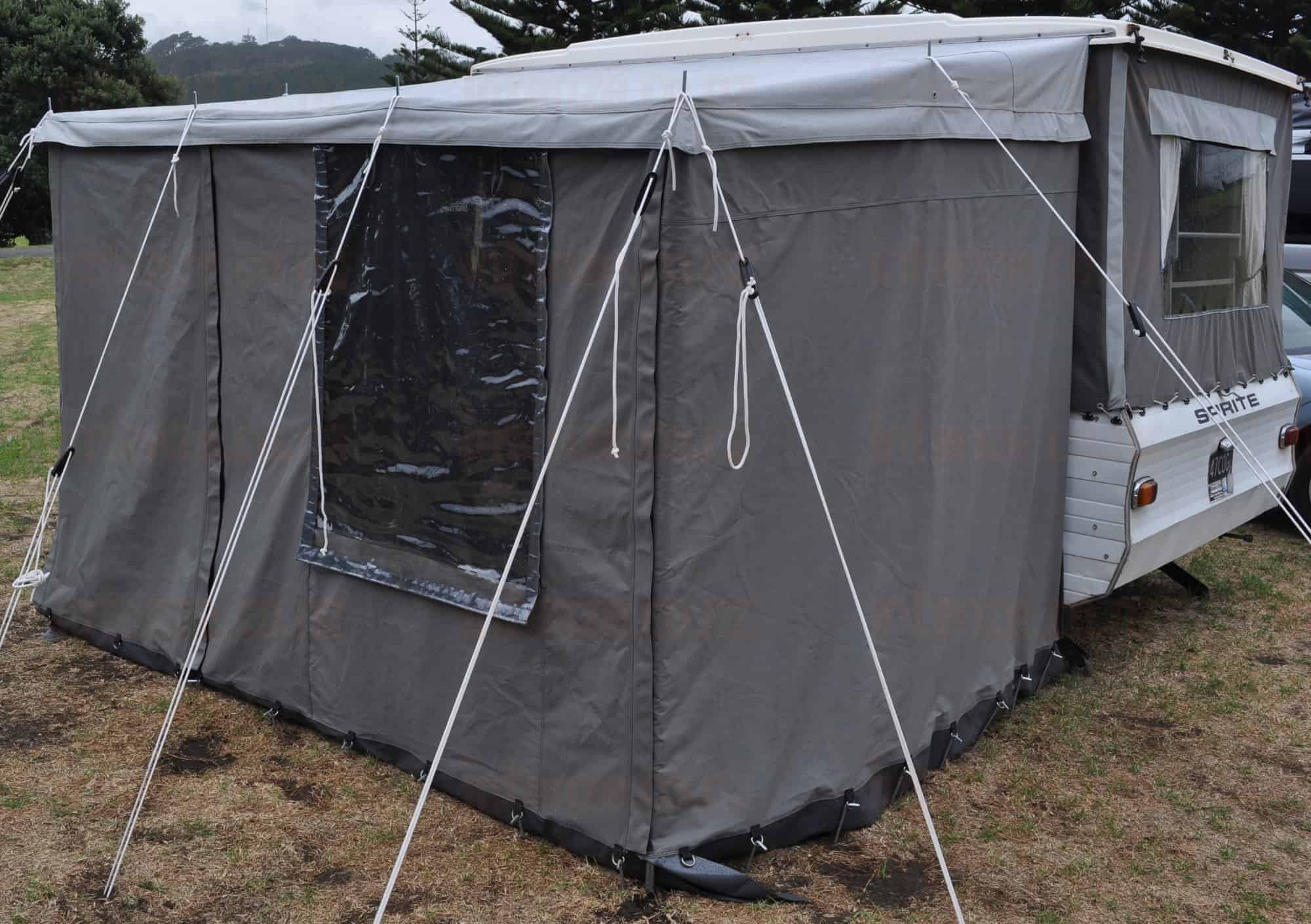Sprite Pop Top Camper Awning - Dark Grey or Olive Green