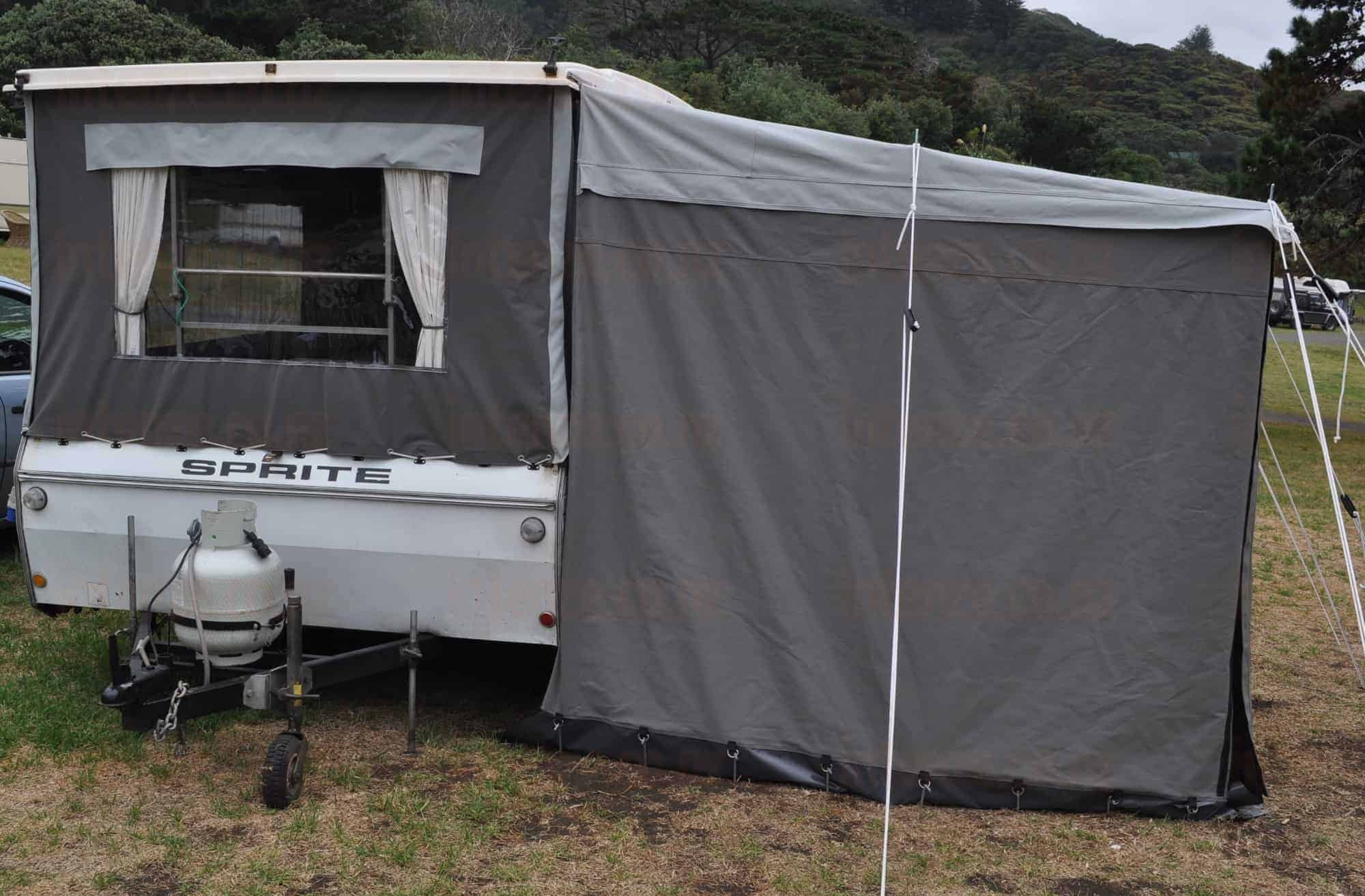 Sprite Pop Top Camper Awning - Dark Grey or Olive Green view 4