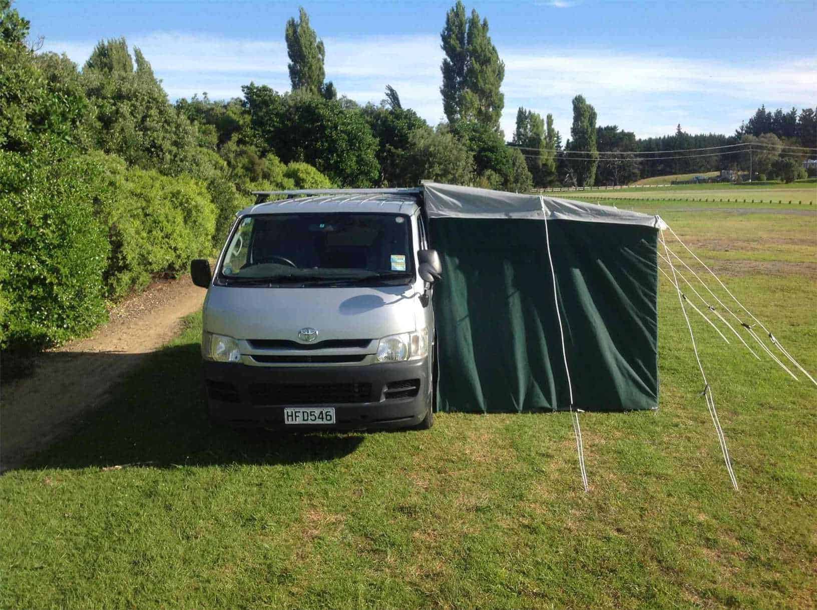 Sprite Awning Forest Green view 9