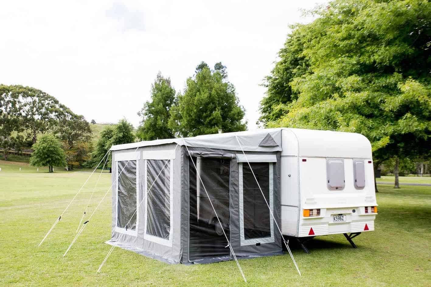Universal Awning 3m x 2.2m - Choose for NZ or EU Caravan view 4