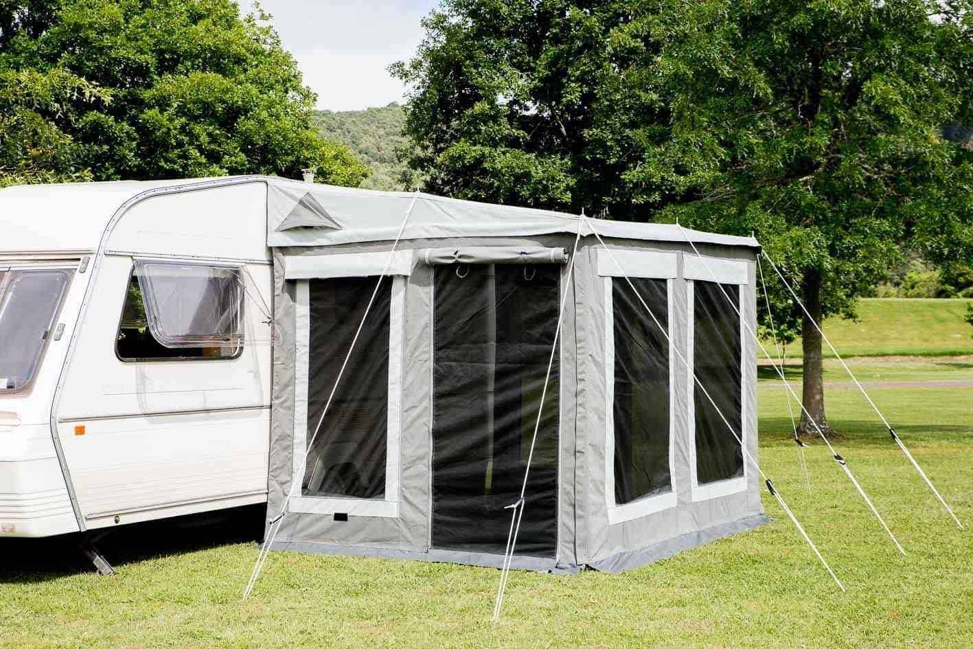 Universal Awning 4m x 2.2m - Choose for NZ or EU Caravan view 2